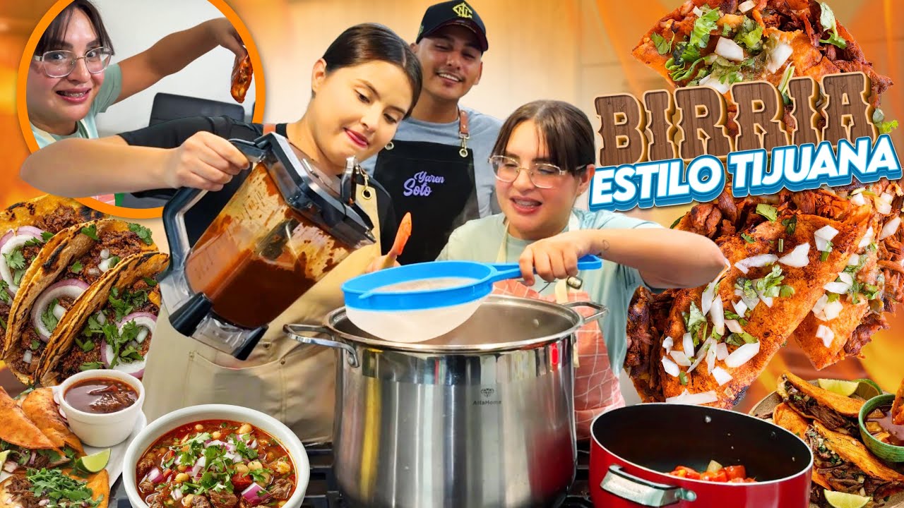 La mejor birria estilo TIJUANA\\ nos ABANDONARON nuestros padres de niños