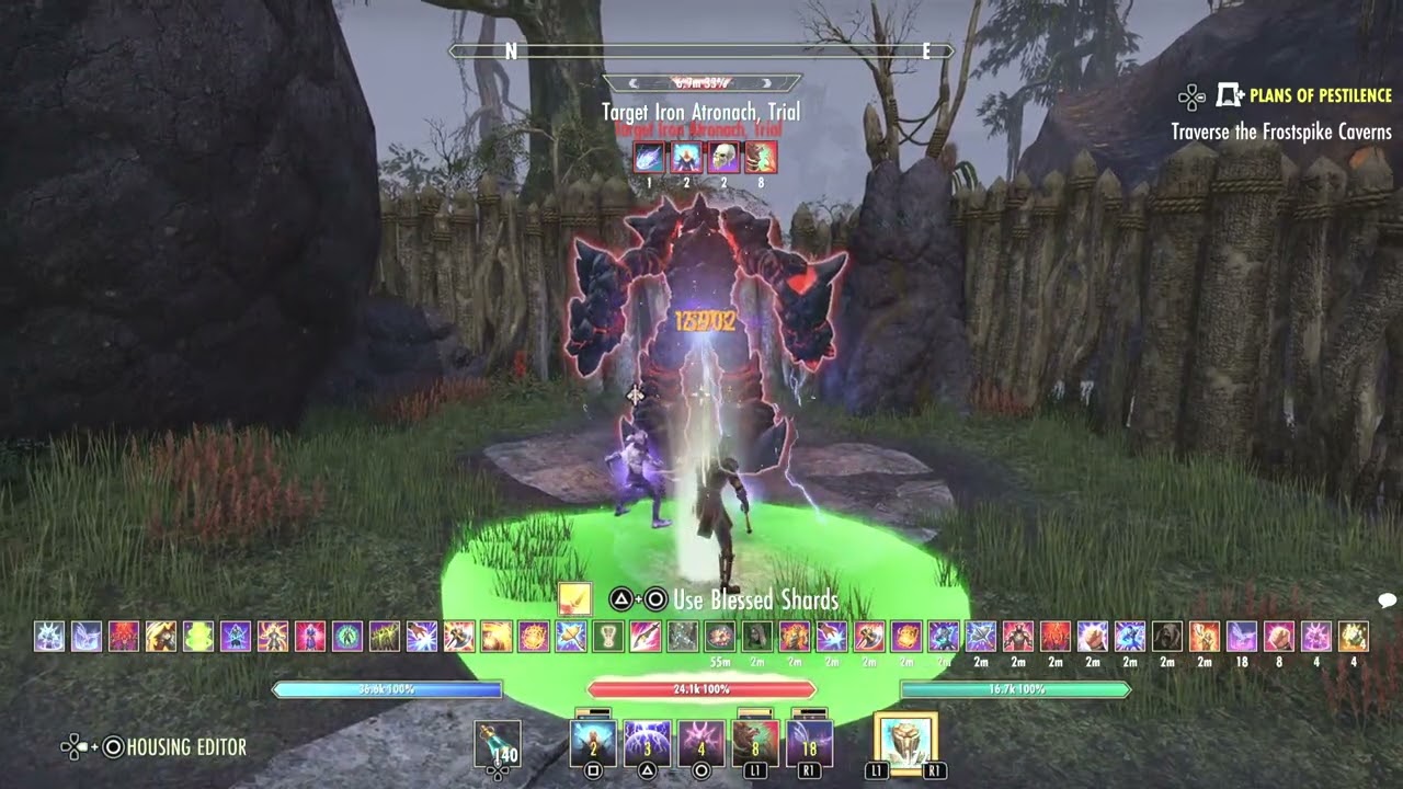 100k Onebar Heavy Attack Magsorc ESO (Firesong)