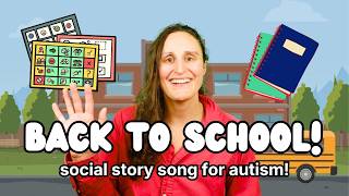 Back to School Social Story Song | School Routines for Autistic & Neurodivergent Kids