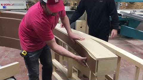 How To Create A Curved Reception Desk