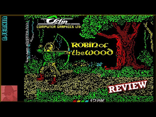 Robin of the Wood - on the ZX Spectrum 128K !! with Commentary