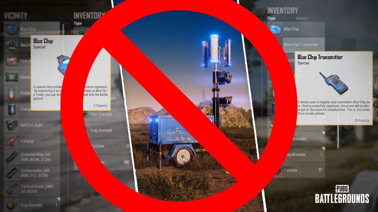 PUBG: How to permanently destroy Blue Chips