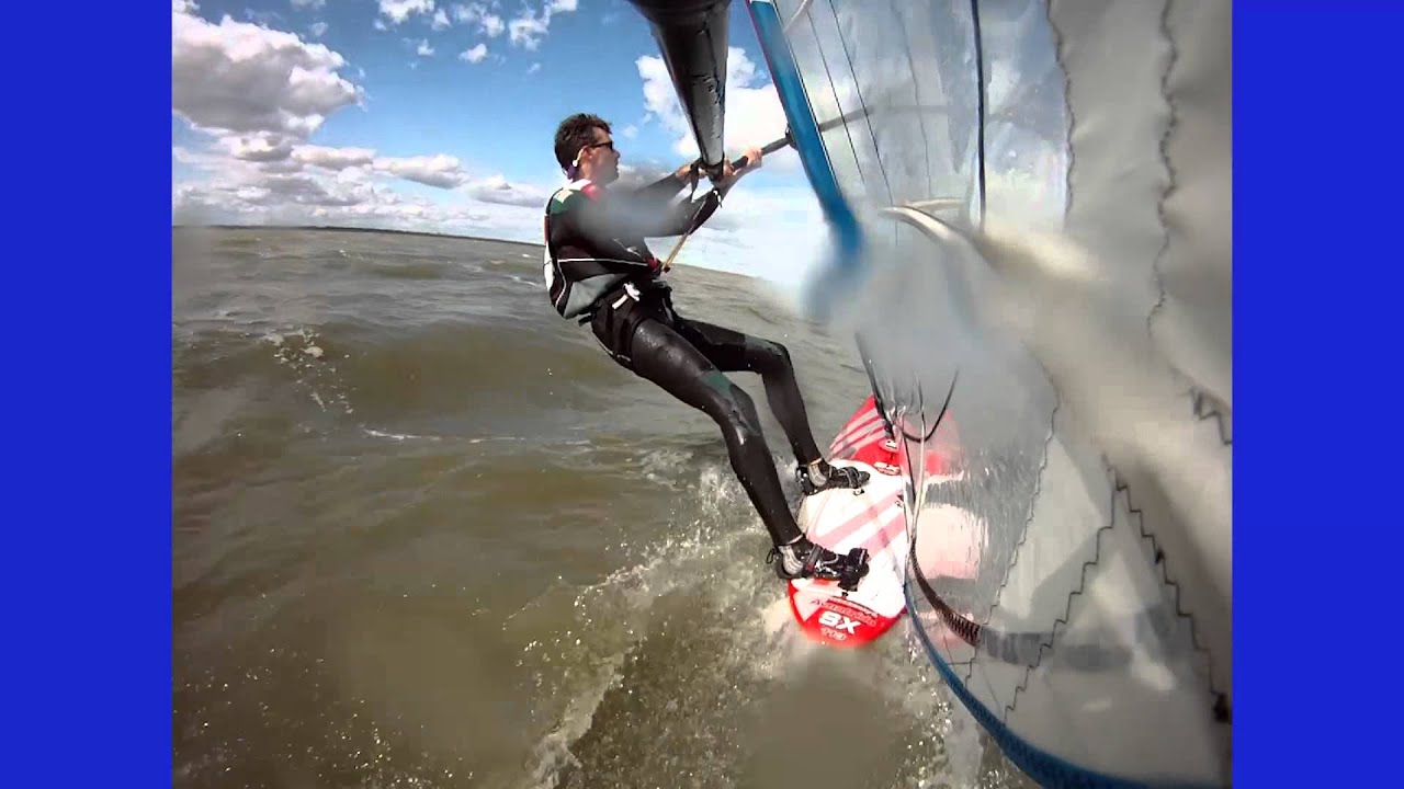 Windsurfing, Maumee Bay, OH, Lake Erie, September 8, 2012, Part 4 of 5