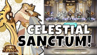 CHOOSING THE CELESTIAL TOWER HEROES! [FURRY HIPPO AFK ARENA]