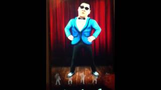 Talking gangnam app screenshot 1