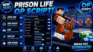🔓 Prison Life Script (2026) | Auto Aim, Aim Assist, ESP, Noclip & More! (No Key)