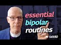 4 important daily routines for bipolar disorder prof greg murray