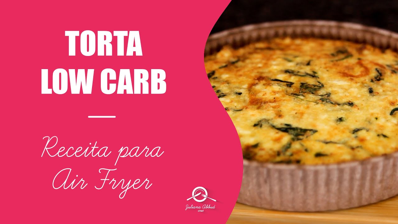 TORTA LOW CARB NA AIR FRYER