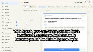 Stop CRM Fatigue from Slow Custom Fields | Nynch AI CRM