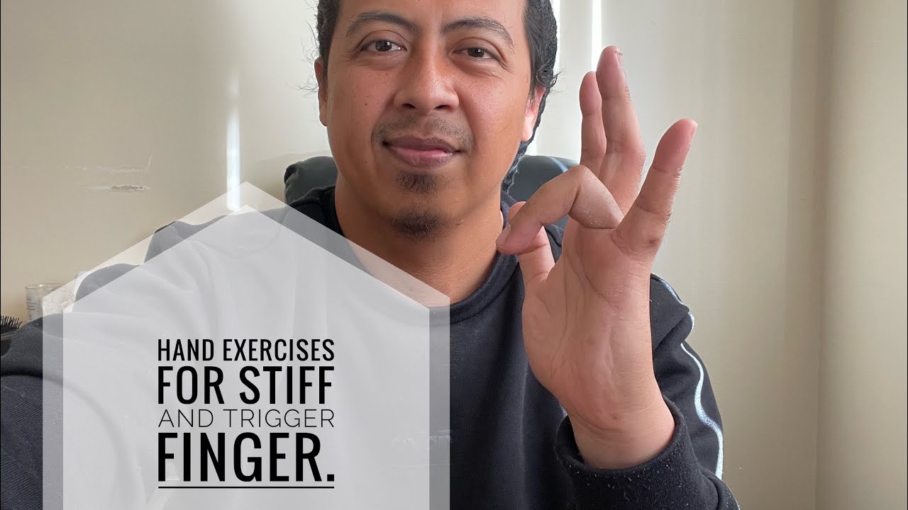 “Session with our Hand Therapist” Hand exercises for stiff and trigger finger. YouTube