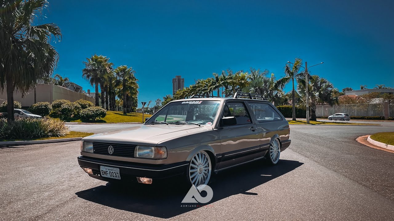 PARATI GL 1992 COMPLETA 30 ANOS NA FAMÍLIA SUSPENSÃO FIXA ARO 17” BANANINHA EP 