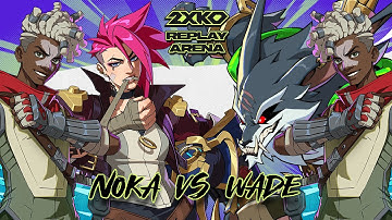 @2XKO Noka Vs Wade - HIGH Level Private Room 🤜💥🤛 #2xko #riotgames #ekko #vi #warwick