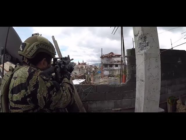Watch as these soldiers fuck ISIS : Battle of Marawi class=