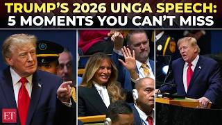 'Bully, no more!': Trump’s UN speech packed with wild moments on Iran, Greenland, AI, Melania & more