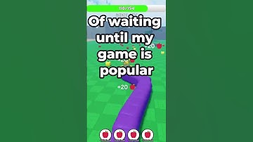Day 4: Waiting until my game is popular!  #roblox #robloxgamedev #day4 #gaming #BIGworm #wormgame