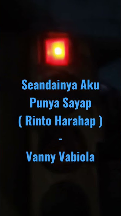 Seandainya Aku Punya Sayap - Rinto Harahap | Vanny Vabiola #shorts #rintoharahap