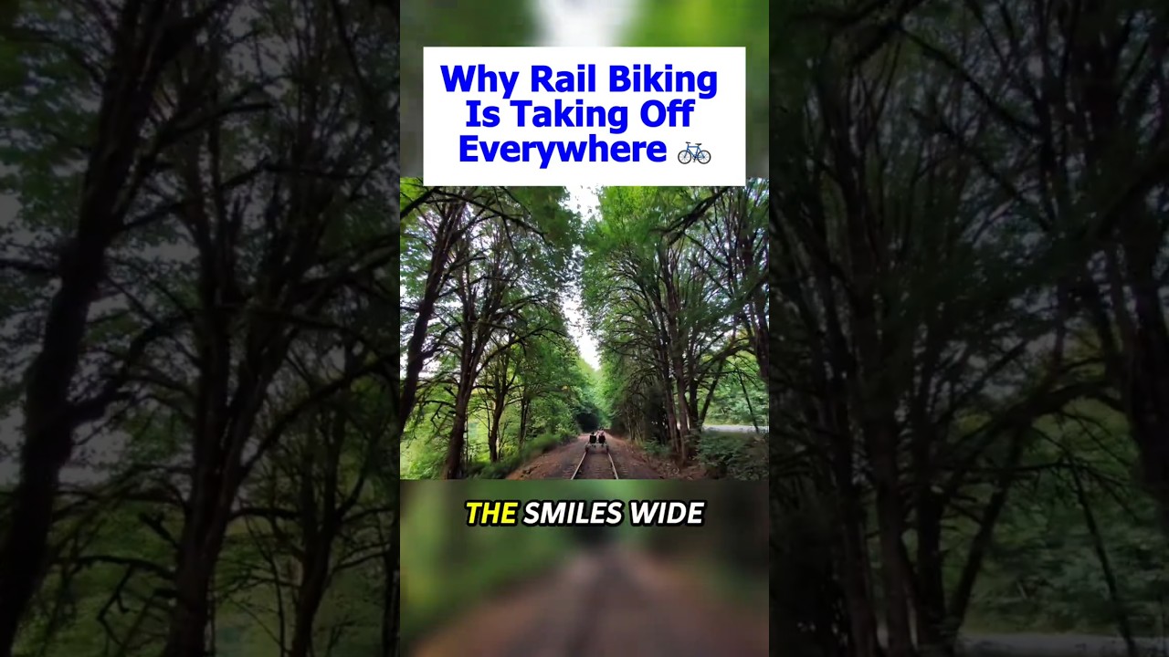 Почему популярность рельсовых велосипедов стремительно растёт | Вот почему люди их любят