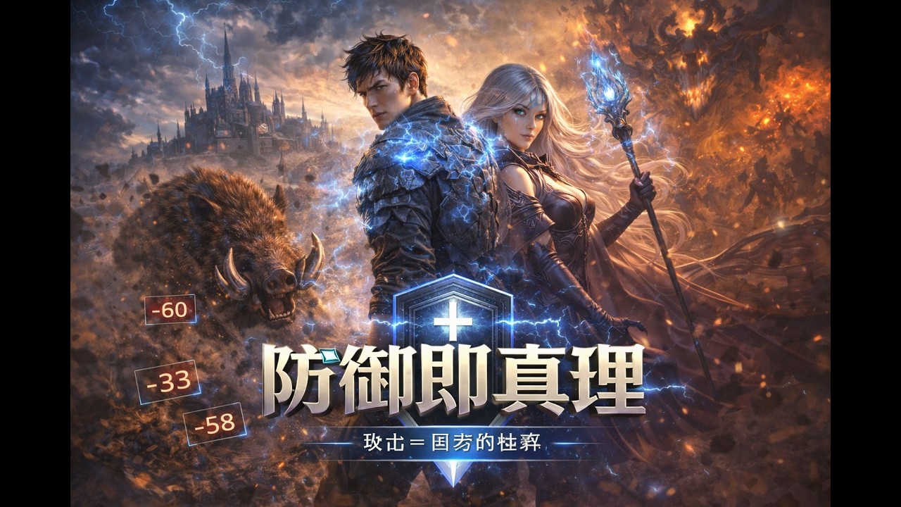 全加防御后，我把BOSS反弹死了