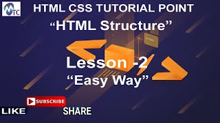 Lesson 2 HTML Structure | HTML Basics (In Hindi)