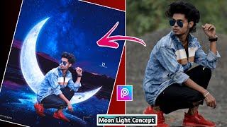 PicsArt Moon Light Photo Editing Step By Step In Hindi | PicsArt Editing New Style | PicsArt Editing screenshot 4
