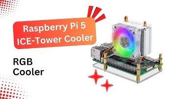 Raspberry Pi 5 ICE-Tower Cooler – Best Cooling for Overclocking & Performance!
