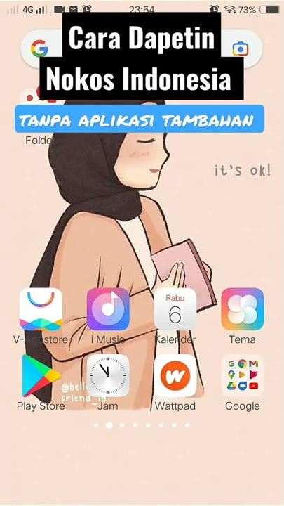 cara mendapatkan nomor kosong indonesia tanpa aplikasi tambahan!!