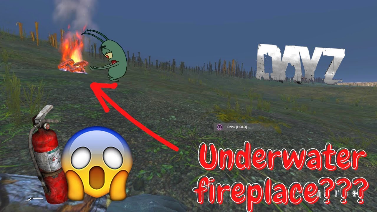 DayZ Underwater Fireplace Glitch 1.19 YouTube