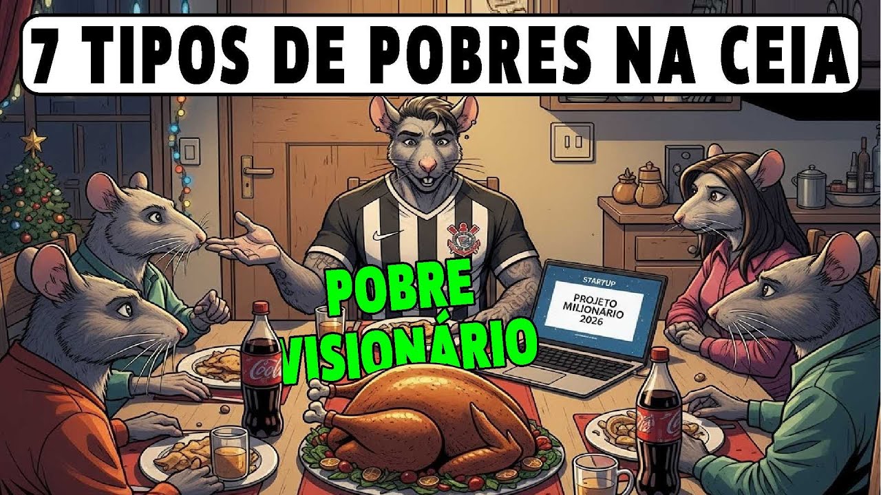 7 TIPOS DE POBRES QUE VÃO ESTAR NA SUA CEIA DE NATAL