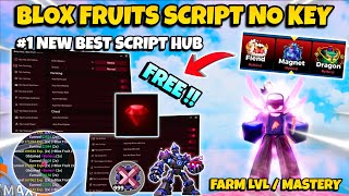 New Blox Fruits Script No Key - Auto Farm, Quest, Magnet Tokens, Raid, Fruit Esp More