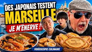 DES JAPONAIS TESTENT DES SPÉCIALITÉS MARSEILLAISES !!! JE M’ÉNERVE !!! - VIDEOSCOPIE CULINAIRE