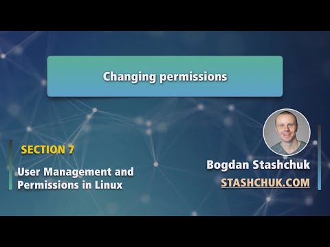 Linux Tutorial: 48 Changing files permissions