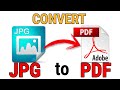 How to Convert Multiple JPGs to a Single PDF (Free/Easy)