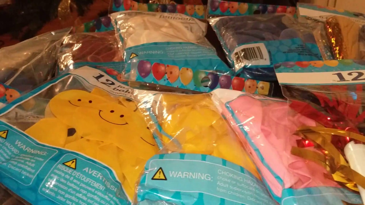 Dollar Tree Party Supplies 2018 YouTube Dollar Tree Party Supplies 2018 YouTube