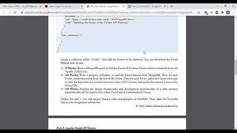 Assignment_2 - MongoDB - Big data technologies