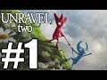 Unravel 2 Gameplay Walkthrough Part 1 ( Unravel Two ) No Commentary