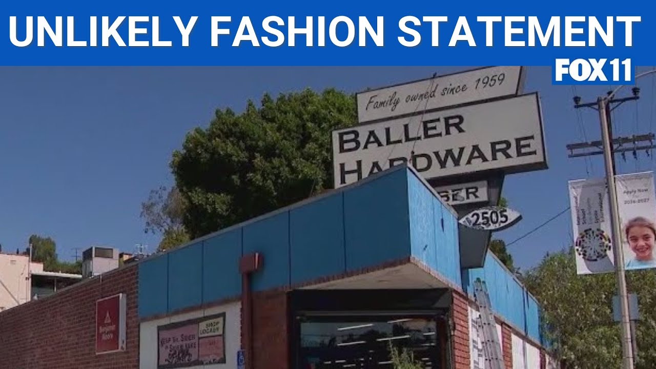 Baller Hardware becomes a fashion hot spot | FOX 11 LA - YouTube