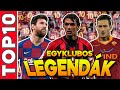 A 10 legjobb "EGYKLUBOS" legenda! ► TOPLISTA