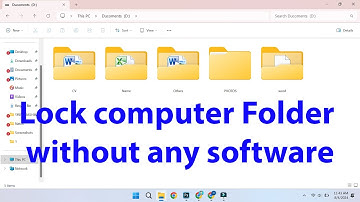 How to Lock Folder without any software || কিভাবে সহজে  ফাইল/ফোল্ডার লক করবেন?