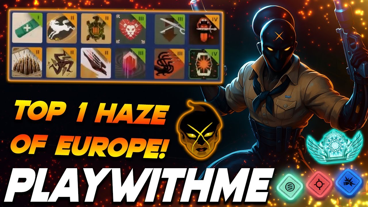 Playwithme Haze TOP 1 of EUROPE [Ethernus] - Deadlock Pro Gameplay & Guides [Watch & Learn]