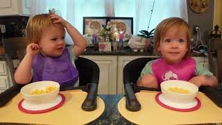Twins try corn puff cereal