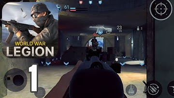 World War Legion - Gameplay Walkthrough Part 1 - Tutorial (Android, iOS)