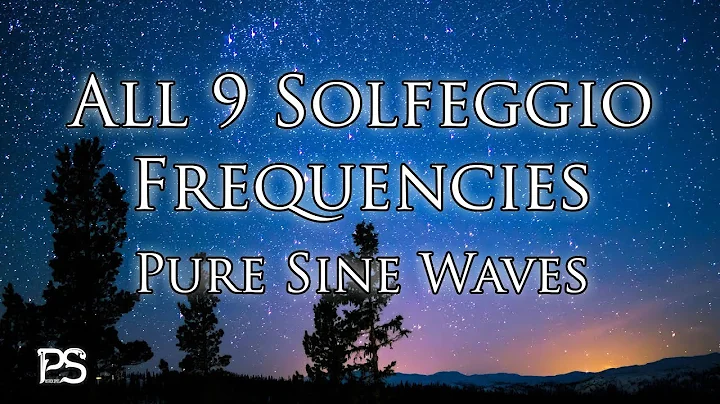 All 9 Solfeggio Frequencies Pure Sine (Wave) Tone - 10 Minute Quick Reset