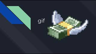gif| money is flying