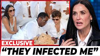 Demi Moore Breaks Down Revealing What Diddy Ashton Kutcher Did To Her At White Parties