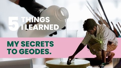 Secrets of Geode Resin Art | Best for Beginners| Resin Geode| By Fenil Shah