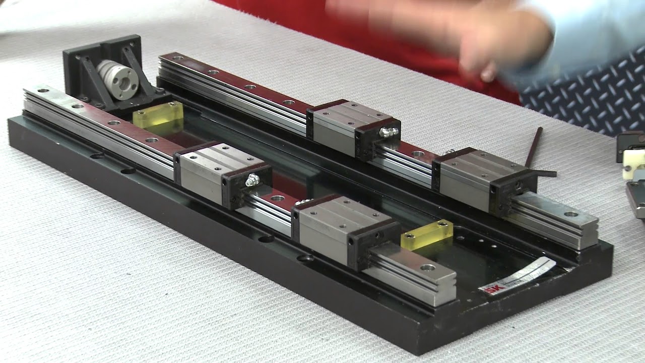 MiHow2 NSK How To Properly Install An NSK Linear Guide YouTube