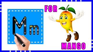 5 Words From M | Tracing Letter M |  Educational Videos For Kids screenshot 4