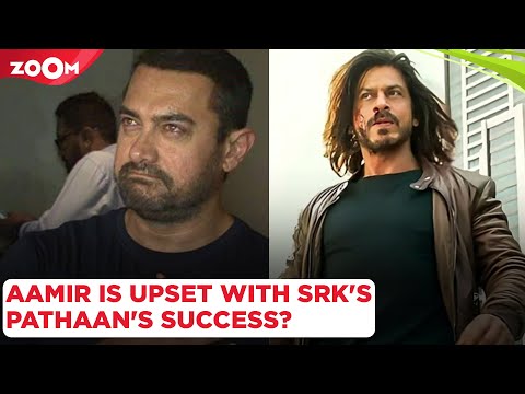 Aamir Khan is UPSET with Shah Rukh Khan starrer Pathaan's success, claims KRK - ZOOMTV