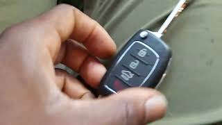 2017 Hyundai Sonata Remote control key Fob Programming Step By Step