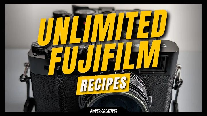 How to Save Unlimited Fujifilm Recipes / Film Simulations